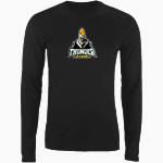 Doane Stuart Thunderchickens Thunderchickens <span class="pdp-name-mascot">Doane Stuart Thunderchickens</span> Nike Men's Long Sleeve Cotton Crew T-Shirt Front Thumbnail