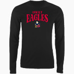Oswalt Eagles <span class="pdp-name-mascot">Oswalt Academy Eagles</span> Nike Men's Long Sleeve Cotton Crew T-Shirt Front Thumbnail