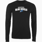 BROCKPORT BLUE DEVILS The Official Online Store <span class="pdp-name-mascot">BROCKPORT BLUE DEVILS</span> Nike Men's Long Sleeve Cotton Crew T-Shirt Front Thumbnail