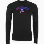 ASHEBORO HIGH SCHOOL BLUE COMETS Nike Men's Long Sleeve Cotton Crew T-Shirt Front Thumbnail