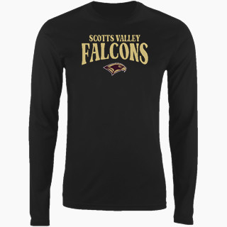 Nike Men's Long Sleeve Cotton Crew T-Shirt