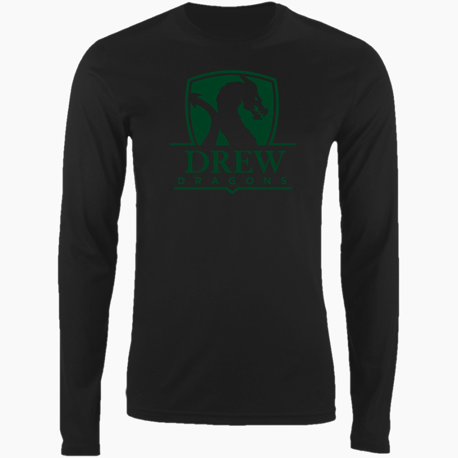 Drew Dragons Nike Men's Long Sleeve Cotton Crew T-Shirt