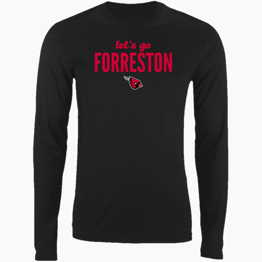FORRESTON HIGH SCHOOL CARDINALS <span class="pdp-name-mascot">FORRESTON CARDINALS</span> Nike Men's Long Sleeve Cotton Crew T-Shirt