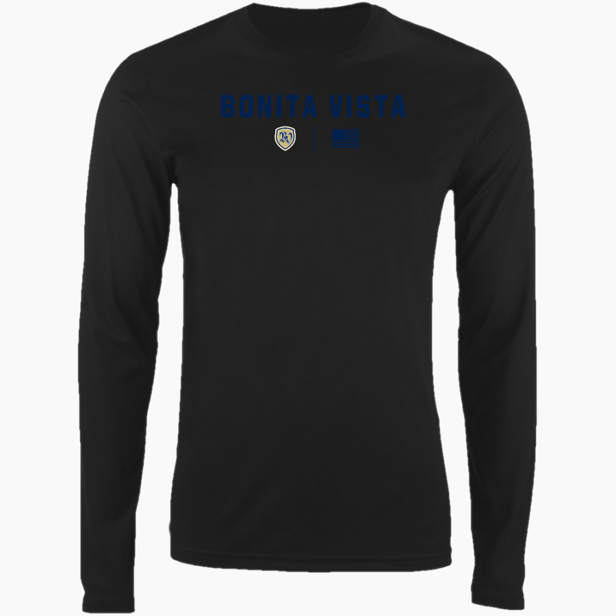 BONITA VISTA HIGH SCHOOL BARONS <span class="pdp-name-mascot">BONITA VISTA BARONS</span> Nike Men's Long Sleeve Cotton Crew T-Shirt