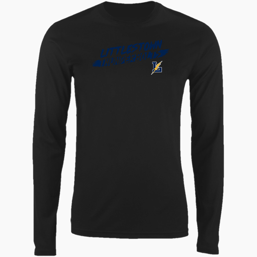 LITTLESTOWN HIGH SCHOOL THUNDERBOLTS Nike Men's Long Sleeve Cotton Crew T-Shirt