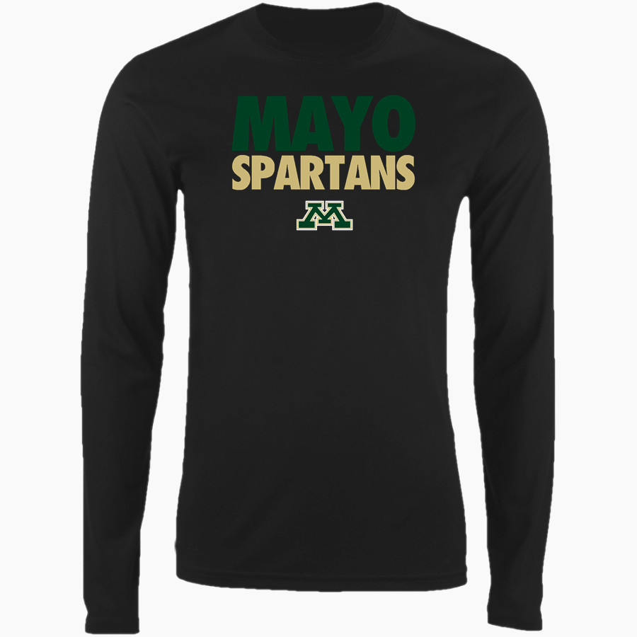 Mayo Spartans <span class="pdp-name-mascot">Mayo Spartans</span> Nike Men's Long Sleeve Cotton Crew T-Shirt