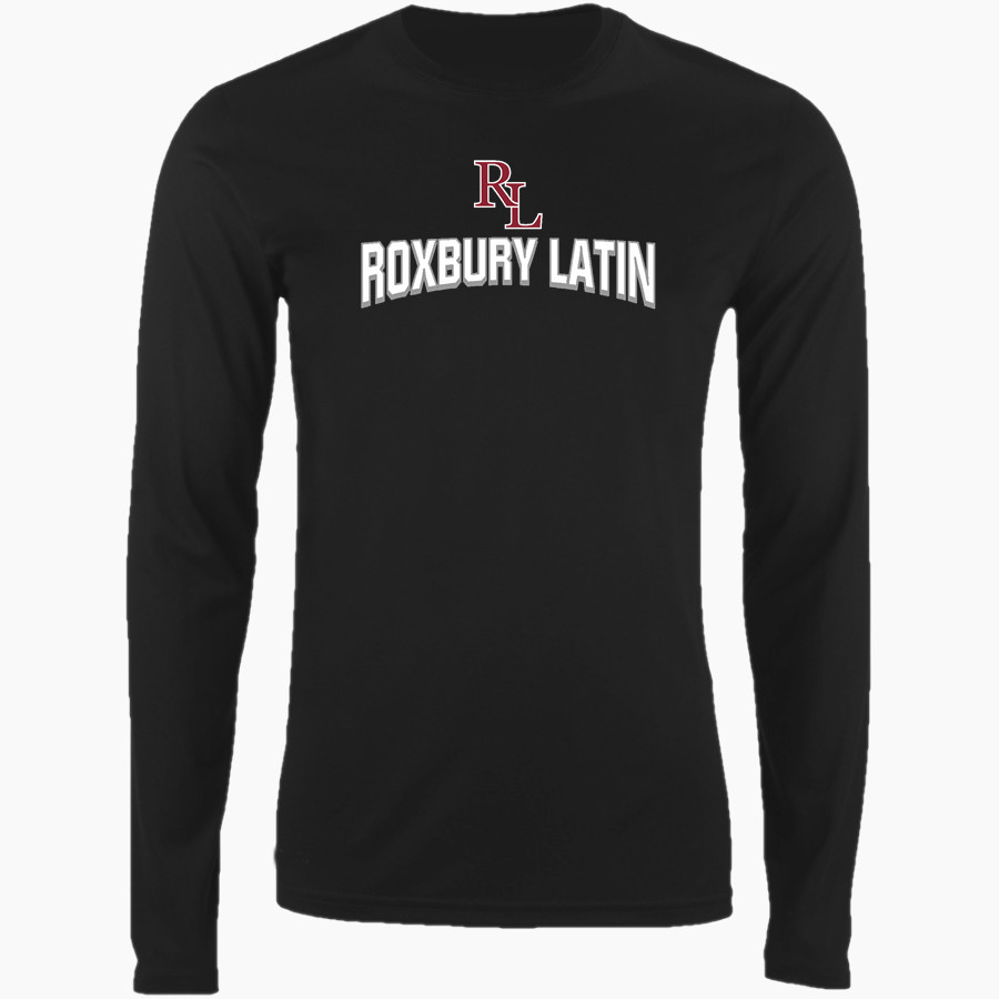 Roxbury Latin Nike Men's Long Sleeve Cotton Crew T-Shirt