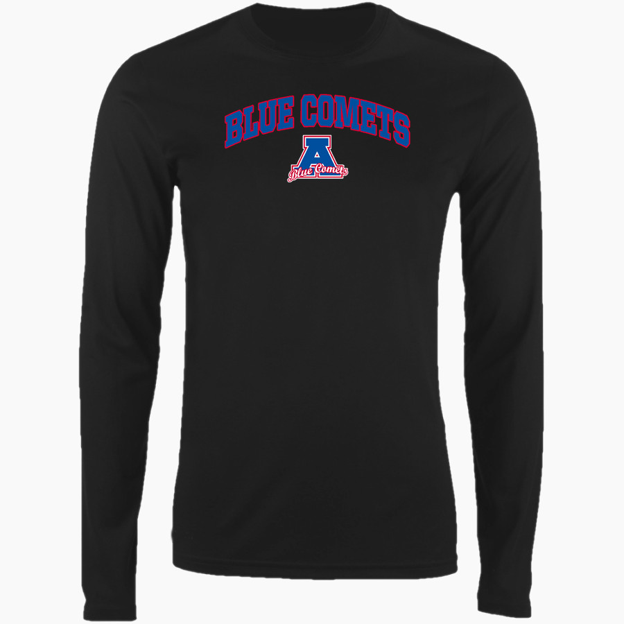 ASHEBORO HIGH SCHOOL BLUE COMETS Nike Men's Long Sleeve Cotton Crew T-Shirt