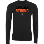 Culver Cavaliers <span class="pdp-name-mascot">Culver Community Schools - Cavaliers</span> Nike Men's Long-Sleeve Cotton Crew T-Shirt Front Thumbnail