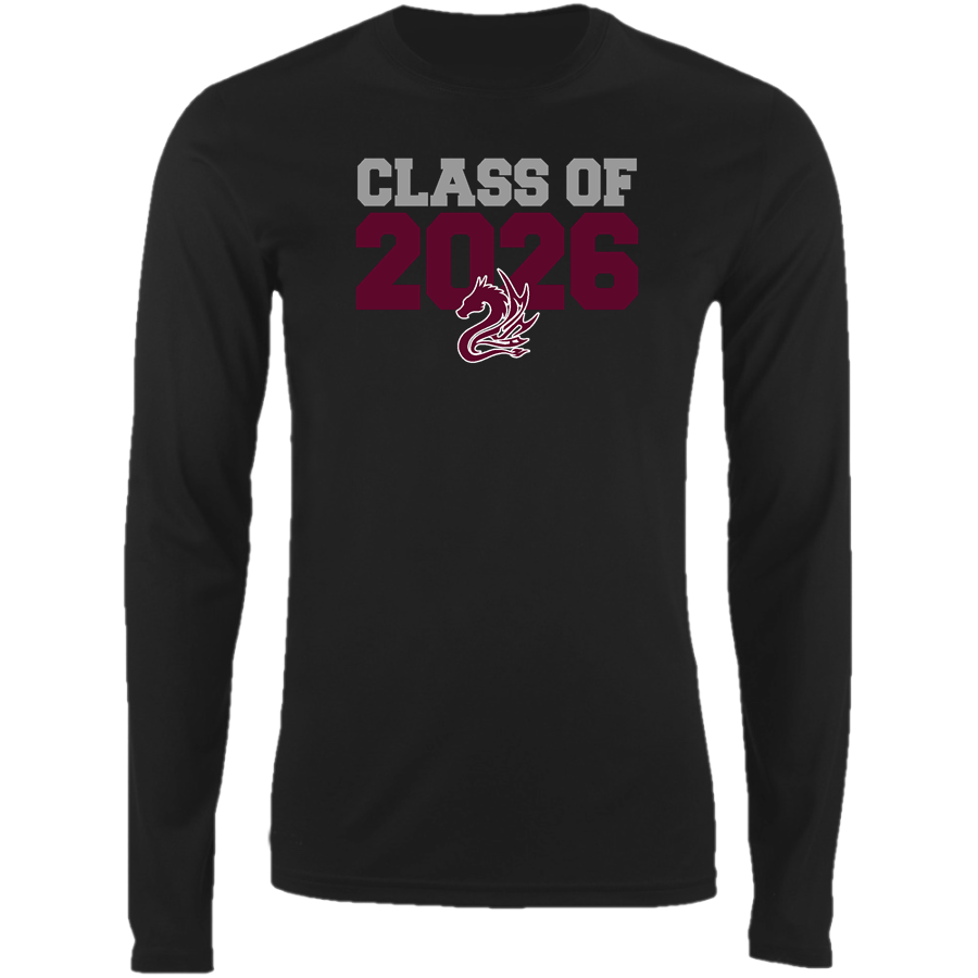 Math & Science Academy Dragons <span class="pdp-name-mascot">Math & Science Academy Dragons</span> Nike Men's Long-Sleeve Cotton Crew T-Shirt