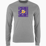 DEFOREST HIGH SCHOOL NORSKIES Nike Men's Long Sleeve Cotton Crew T-Shirt Front Thumbnail