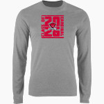 CARDINAL HIGH SCHOOL HUSKIES Nike Men's Long Sleeve Cotton Crew T-Shirt Front Thumbnail