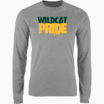 Northern Michigan Wildcats <span class="pdp-name-mascot">Northern Michigan Wildcats</span> Nike Men's Long Sleeve Cotton Crew T-Shirt Front Thumbnail