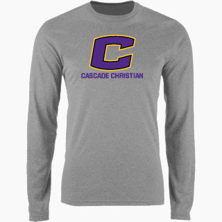 Nike Men's Long Sleeve Cotton Crew T-Shirt