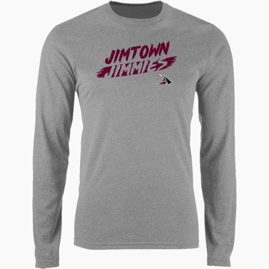 Jimtown Jimmies Nike Men's Long Sleeve Cotton Crew T-Shirt