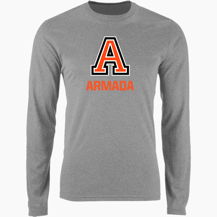 Armada Tigers official sideline store <span class="pdp-name-mascot">Armada Tigers</span> Nike Men's Long Sleeve Cotton Crew T-Shirt