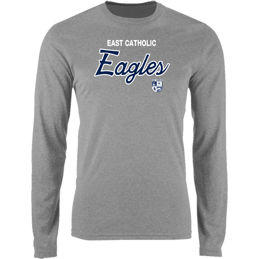 EAST CATHOLIC EAGLES ONLINE STORE <span class="pdp-name-mascot">EAST EAGLES</span> Nike Men's Long-Sleeve Cotton Crew T-Shirt