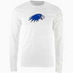 Hartwick Hawks Nike Men's Long Sleeve Cotton Crew T-Shirt Front Thumbnail