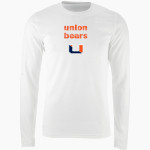 Union Bears Nike Men's Long Sleeve Cotton Crew T-Shirt Front Thumbnail