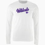 KEYSTONE HIGH SCHOOL Wildcats Online Store <span class="pdp-name-mascot">KEYSTONE WILDCATS</span> Nike Men's Long Sleeve Cotton Crew T-Shirt Front Thumbnail