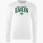 Holy Trinity Catholic Eagles Nike Men's Long Sleeve Cotton Crew T-Shirt Front Thumbnail