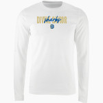 Divine Savior Academy Sharks <span class="pdp-name-mascot">Divine Savior Sharks</span> Nike Men's Long Sleeve Cotton Crew T-Shirt Front Thumbnail