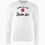 LONG TRAIL SCHOOL MOUNTAIN LIONS Nike Men's Long Sleeve Cotton Crew T-Shirt Front Thumbnail
