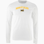 MERRITT ISLAND HIGH SCHOOL MUSTANGS <span class="pdp-name-mascot">MERRITT ISLAND MUSTANGS</span> Nike Men's Long Sleeve Cotton Crew T-Shirt Front Thumbnail
