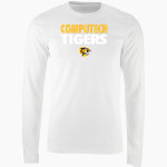 Computech Tigers <span class="pdp-name-mascot">Computech Middle School Tigers</span> Nike Men's Long Sleeve Cotton Crew T-Shirt Front Thumbnail