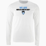 Northstar Christian Knights <span class="pdp-name-mascot">Northstar Christian Academy Knights</span> Nike Men's Long Sleeve Cotton Crew T-Shirt Front Thumbnail