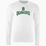 Franklin Quakers <span class="pdp-name-mascot">Franklin Quakers</span> Nike Men's Long Sleeve Cotton Crew T-Shirt Front Thumbnail