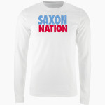 SOUTH SALEM HIGH SCHOOL SAXONS Nike Men's Long Sleeve Cotton Crew T-Shirt Front Thumbnail