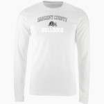 SARGENT COUNTY HIGH SCHOOL CADETS Nike Men's Long Sleeve Cotton Crew T-Shirt Front Thumbnail