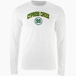 Cypress Creek Coyotes Nike Men's Long Sleeve Cotton Crew T-Shirt Front Thumbnail