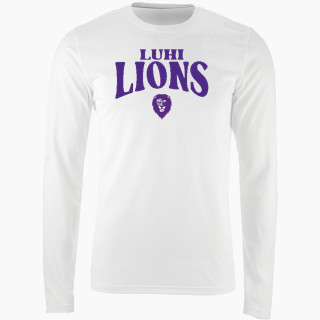 Nike Men's Long Sleeve Cotton Crew T-Shirt