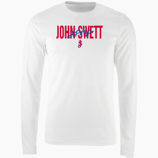 Nike Men's Long Sleeve Cotton Crew T-Shirt