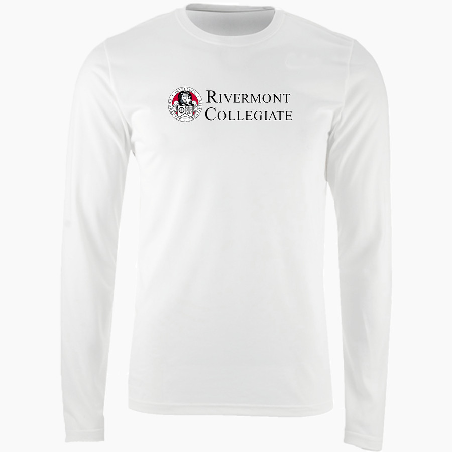 Rivermont Collegiate Lions Nike Men's Long Sleeve Cotton Crew T-Shirt