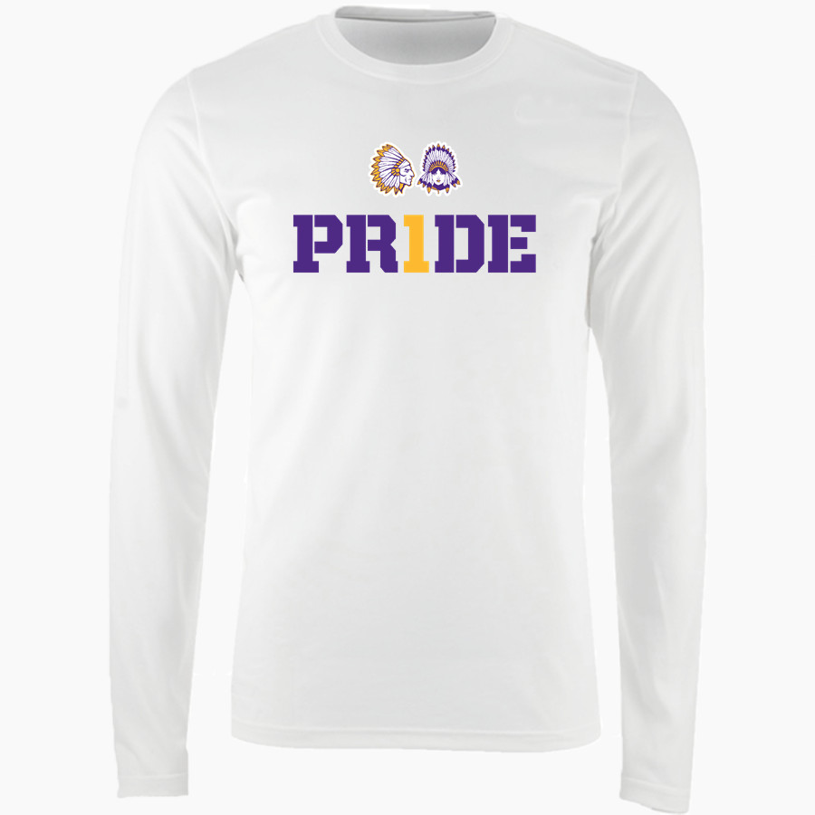 Scottsburg SMS <span class="pdp-name-mascot">Scottsburg SMS</span> Nike Men's Long Sleeve Cotton Crew T-Shirt