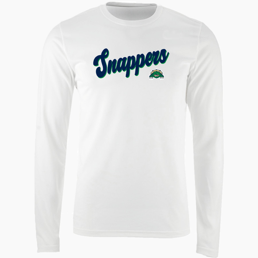 <span class="pdp-name-mascot">Spoon River Snappers</span> Nike Men's Long Sleeve Cotton Crew T-Shirt