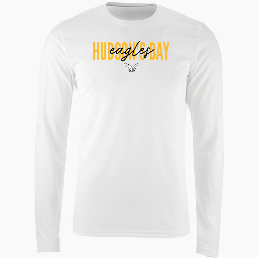 Hudson's Bay Eagles <span class="pdp-name-mascot">Hudson's Bay Eagles</span> Nike Men's Long Sleeve Cotton Crew T-Shirt