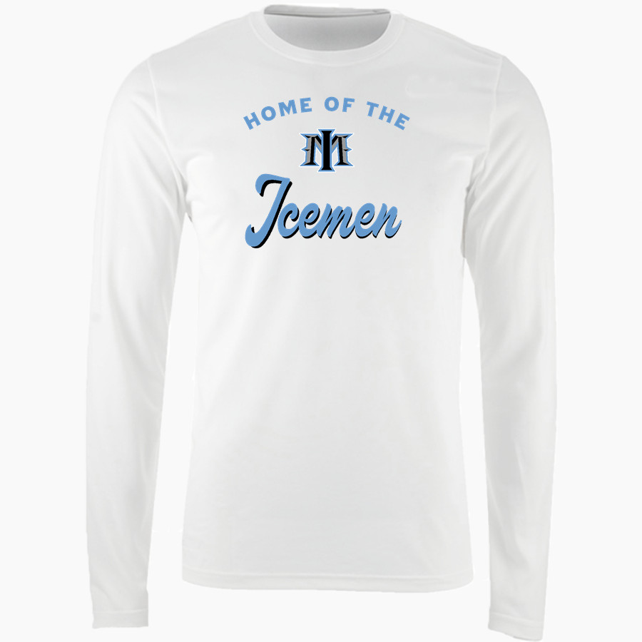 Minnesota Icemen Icemen Nike Men's Long Sleeve Cotton Crew T-Shirt