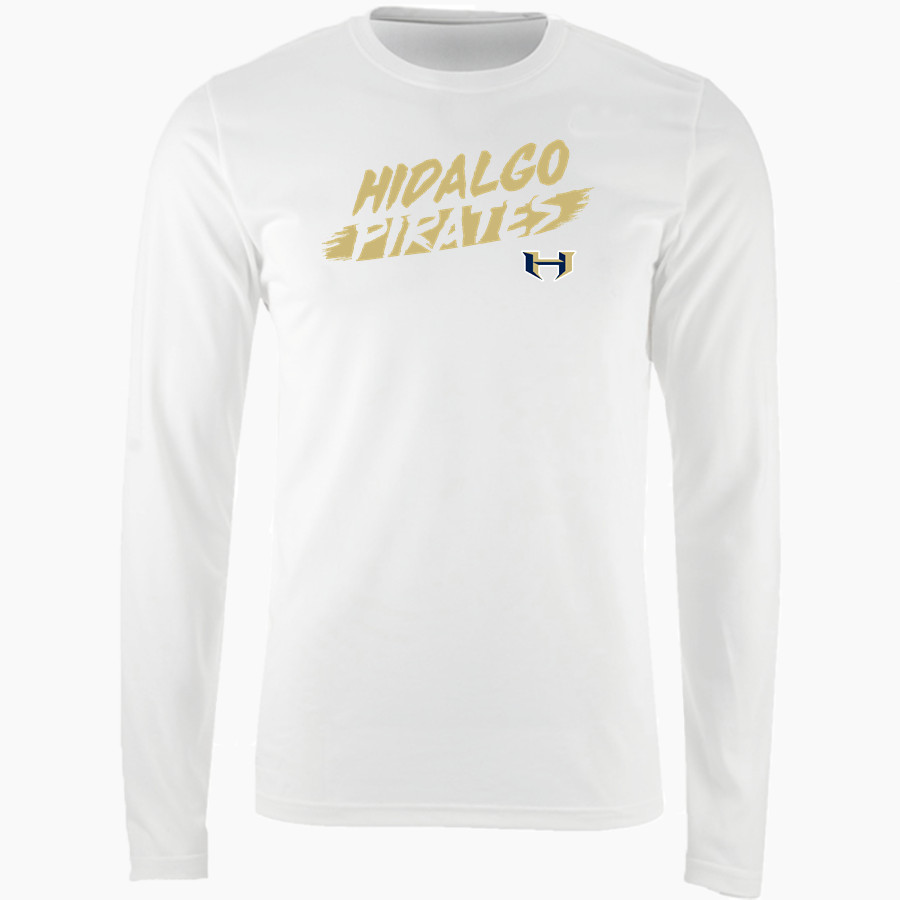HIDALGO EARLY COLLEGE HIGH SCHOOL PIRATES <span class="pdp-name-mascot">HIDALGO EARLY COLLEGE PIRATES</span> Nike Men's Long Sleeve Cotton Crew T-Shirt