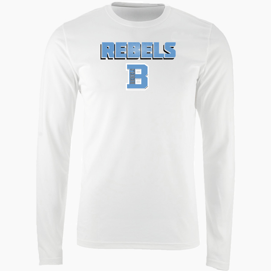 Boone County Rebels <span class="pdp-name-mascot">Boone County Rebels</span> Nike Men's Long Sleeve Cotton Crew T-Shirt