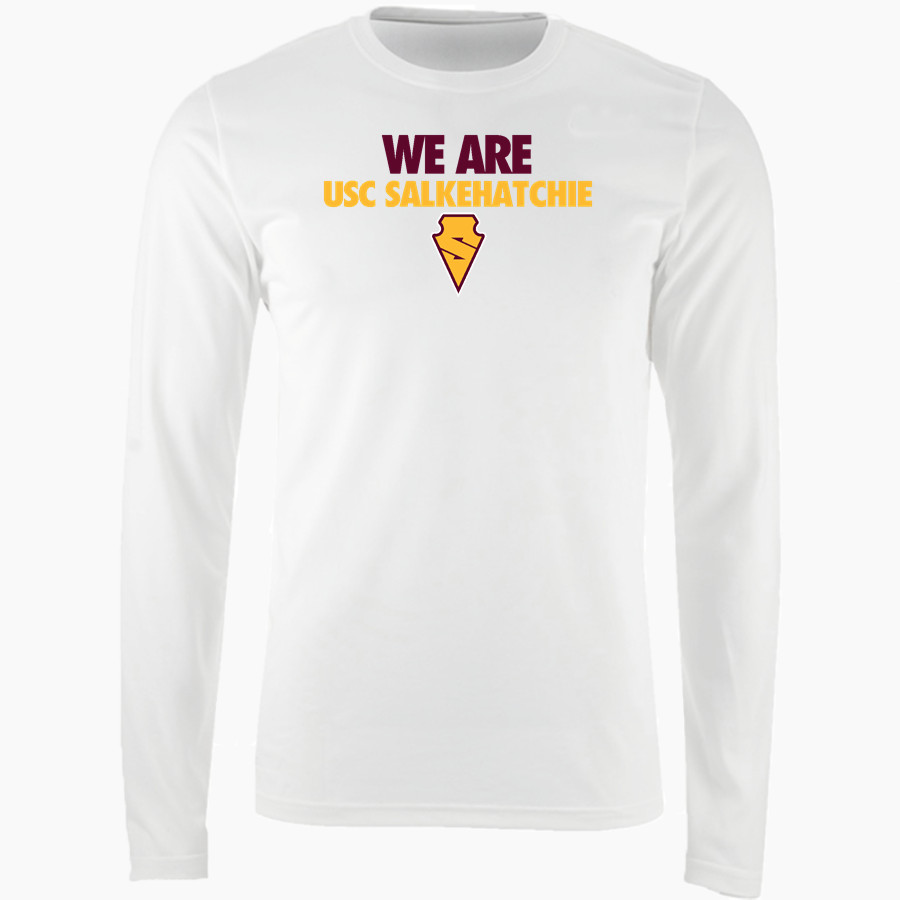 USC SALKEHATCHIE Indians Nike Men's Long Sleeve Cotton Crew T-Shirt