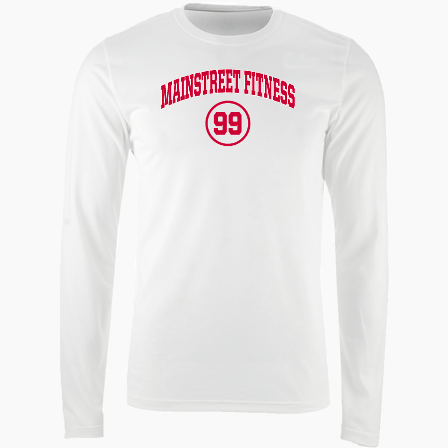 MainStreet Fitness MainStreet Fitness <span class="pdp-name-mascot">MainStreet Fitness</span> Nike Men's Long Sleeve Cotton Crew T-Shirt
