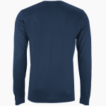 Marion Patriots Nike Men's Long Sleeve Cotton Crew T-Shirt Back Thumbnail