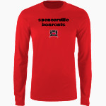 SPENCERVILLE HIGH SCHOOL BEARCATS <span class="pdp-name-mascot">SPENCERVILLE BEARCATS</span> Nike Men's Long Sleeve Cotton Crew T-Shirt Front Thumbnail