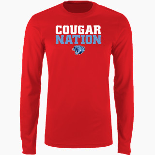 Nike Men's Long Sleeve Cotton Crew T-Shirt