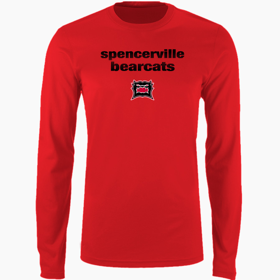 SPENCERVILLE HIGH SCHOOL BEARCATS <span class="pdp-name-mascot">SPENCERVILLE BEARCATS</span> Nike Men's Long Sleeve Cotton Crew T-Shirt