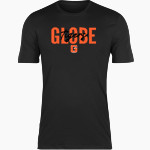 Globe Tigers Nike Men's Short Sleeve Cotton Crew T-Shirt Front Thumbnail